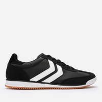 Tênis casual com recortes bicolor ace preto