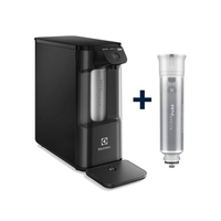 Purificador Electrolux Eletrônico Compacto Experience Pure 4x Digital Preto (PE12P) + Filtro/Refil Original de Água Acqua Pure - Bivolt - Preto