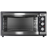 Forno Elétrico Philco PFE48IP 46L com Timer e Função Dourar 1500W Preto - 110V