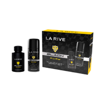 Kit feminino la rive black fury edt 75ml e desodorante 150ml