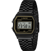 Relógio Digital Vintage Lince SDNJ180L34BKPX
