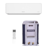 Ar Condicionado Split Agratto Hi Wall Fit Top Inverter 9.000 Btu/h Frio Monofasico Branco