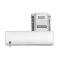 Ar Condicionado Split Agratto Hi Wall Liv Top Inverter 18.000 BTU/h Quente e Frio Monofasi