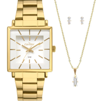 Kit Relógio Condor Feminino Com Bracelete e Brincos CO2035EXM/K4B