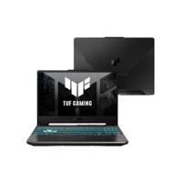 Notebook ASUS TUF Gaming A15 FA506 AMD Ryzen 7 7435HS 3.1GHz 8GB RAM 512GB SSD Tela 15.6" 144Hz, KeepOS NVIDIA GeForce RTX 3050 - 90NR0JV7-M008L0