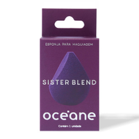 Esponja de maquiagem océane sister blend roxa