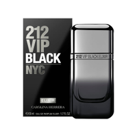 Perfume masculino carolina herrera 212 vip black elixir eau de parfum elixir 50ml