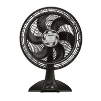 Ventilador de Mesa Arno Ultra Silence Force VU40 com 3 Velocidades - Preto - 110v