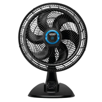 Ventilador de Mesa Arno Ultra Silence Force Repelente VD55 40cm, 6 Pás, 3 Velocidades - Preto - 220V