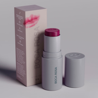 Boca rosa stick cor blush sombra batom manaux