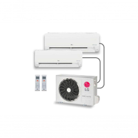 Ar Condicionado LG Dual Inverter Voice +AI Bi-Split Frio Evaporadoras 9.000+12.000 BTUs 22