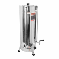 Máquina De Café Elétrica Redonda Aço Inox 8 Litros Record - Voltagem: 220