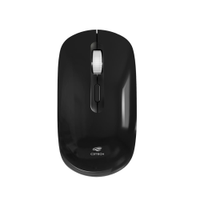 Mouse C3TECH M-W80BK - Sem Fio, 1600DPI, Preto