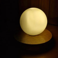Luminária De Mesa Saulo Madeira Natural Marrom