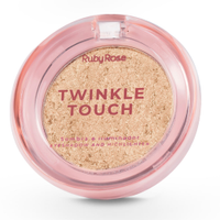 Sombra e iluminador ruby rose twinkle touch golden daze dourada