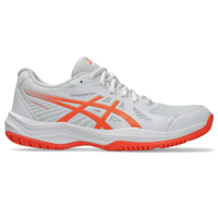 Tênis ASICS Upcourt 6 - Feminino - Branco/Laranja