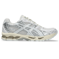 Tênis ASICS GEL-Nimbus 10.1 - Unissex - Branco/Prata