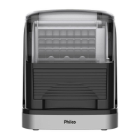 Máquina de Gelo Philco PMG20P Ciclo Rápido 3,5L 20Kg - 220V