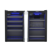 Conjunto Cervejeira 82L Blue Light e Adega 82L 24 Garrafas Piubella 100 220V - Venax - 220V