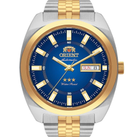 Relógio Orient Masculino Heritage Automático 3 Estrelas YN6TT005D1SK