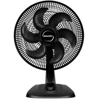 Ventilador de Mesa e Parede 40 cm Mallory Turbo Fresh - Preto - 110v