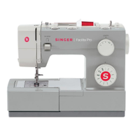 Máquina de Costura Singer Facilita Pro 4411 10 Pt Cinza 127V