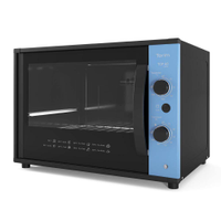 Forno Terim Elétrico Bancada Top 60 Collor Azul 60 Litros - 110V