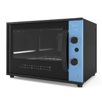 Forno Terim Elétrico Bancada Top 60 Collor Azul 60 Litros - 220V