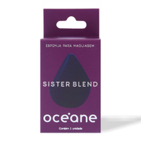 Esponja de maquiagem océane sister blend azul