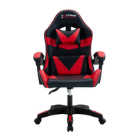 Cadeira Gamer Xtreme Conthey Cinesis Ergonômica Reclinável Suporta 150kg - PRETA E VERMELHA