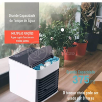Ar Condicionado Portátil Air Cooler Umidificador Climatizador - Bivolt