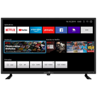 Smart TV Britânia 32 BTV32D10N5SKH HD Dolby Audio Led - Bivolt automático