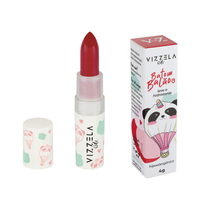 Batom vizzela infantil balão flutua 4g