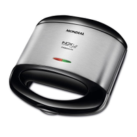 Sanduicheira Mondial Grill S-07 - Preto/Inox - 110V