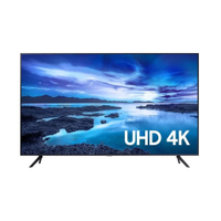TV Smart Samsung 55" 55AU7700 3840x2160 UHD HDMI USB Wi-Fi Bluetooth