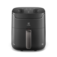 Fritadeira Air Fryer Electrolux EAF40 Rita Lobo 5,6L Efficient 1400W Antiaderente Desligamento Automático Econômica Cinza - 220V
