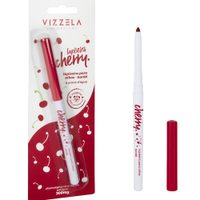 Lapiseira para olhos vizzela cherry bordô vinho