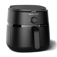 Fritadeira Airfryer Philips Walita Série 1000 XL 6,2L 1700W Grelha Removível Preto - 220V