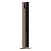 Ventilador de Torre 110cm Spirit Esterilizador com 12 velocidades, Controle Remoto e Timer de até 12 horas, Marrom 220V