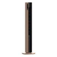 Ventilador de Torre 110cm Spirit Esterilizador com 12 velocidades, Controle Remoto e Timer de até 12 horas, Marrom Bivolt