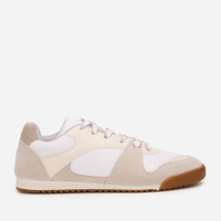 Tênis esportivo feminino ace com recortes off white