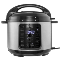 Panela de Pressão Elétrica Black+Decker PP900G Gourmand Gris 5L 900W Inox - 110V