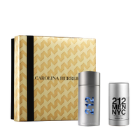 Kit feminino carolina herrera 212 men nyc eau de toilette 100ml e desodorante stick 75ml