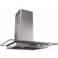 Coifa de Parede 60 cm Vidro Reto Terim - 220V