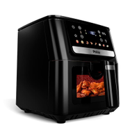 Fritadeira Elétrica Philco PAF65A Redstone 6,5L 1700W Air Flow Preta - 220V