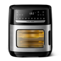 Fritadeira Airfryer Forno Philips Walita Oven AI551 12L 1900W Painel Touch 10 Funções Inox - 110V
