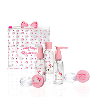 Kit de viagem hello kitty klass vough rosa