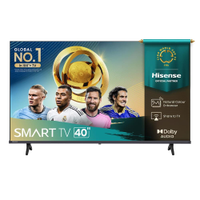 Smart TV 40 Hisense 40A4NV Full HD DLED DTS VirtualX Vidaa U9 Preto