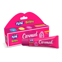 Hidratante labial carmed fini beijos com cor 10g rosa