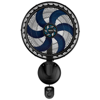 Ventilador de Parede Arno Xtreme Force Breeze VB51 50cm com 3 Velocidades e 6 Pás - Preto - 220v